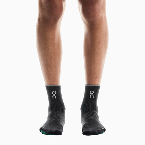 On Elite Run Sock Mid Black