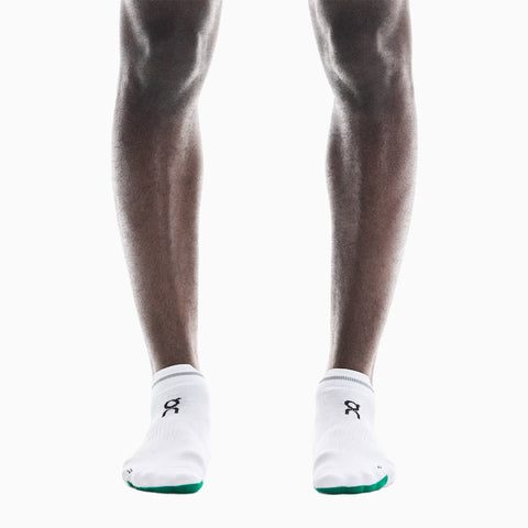 On Elite Run Sock Low White | Ivory