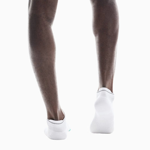 On Elite Run Sock Low White | Ivory