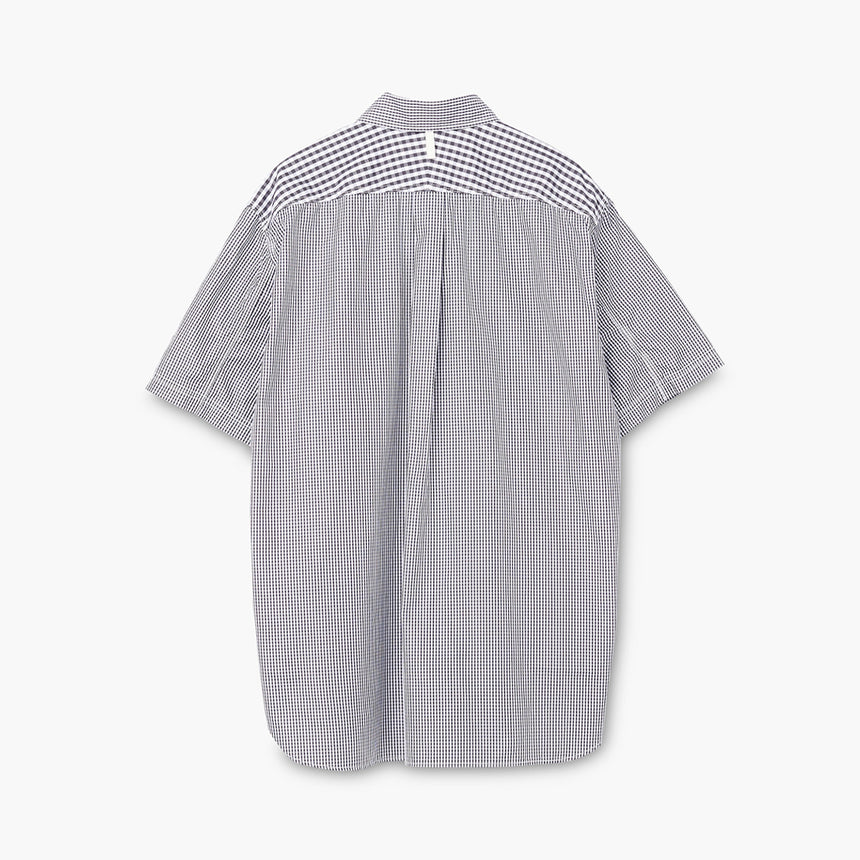 Junya Watanabe MAN x Levi's Short Sleeve Gingham Shirt White