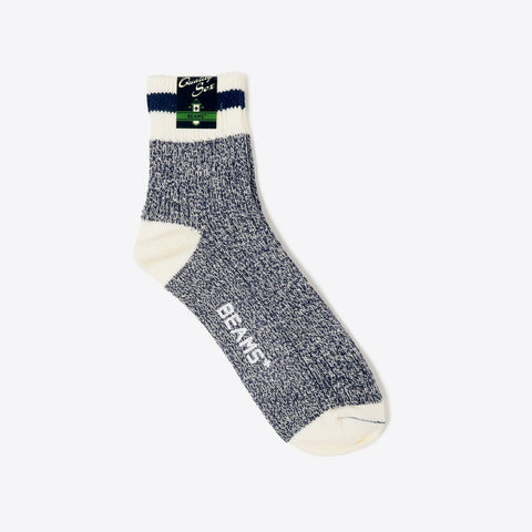 Beams Plus Short Rag Socks Navy