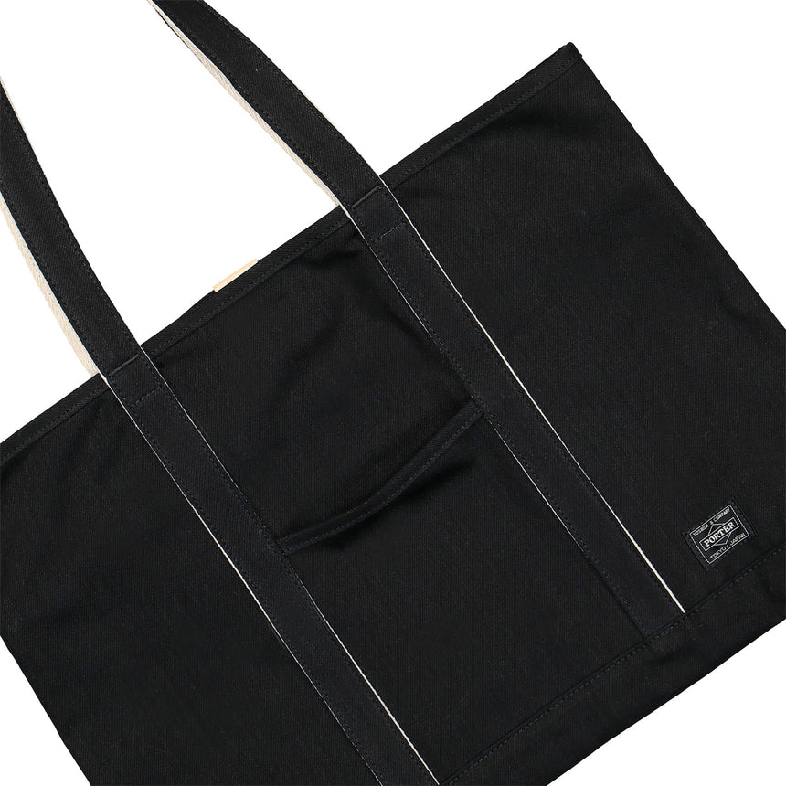 Porter-Yoshida & Co. Noir Tote Bag Medium Black