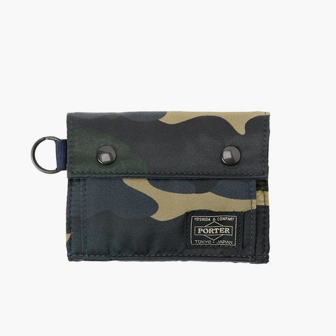 Porter-Yoshida & Co. Counter Shade Wallet Woodland Khaki