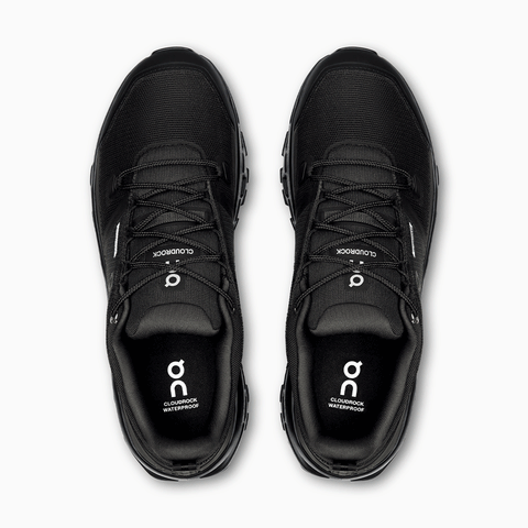 On Cloudrock Low WP Black | Black Men's