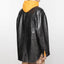 Acne Studios Leather Shirt Jacket Black