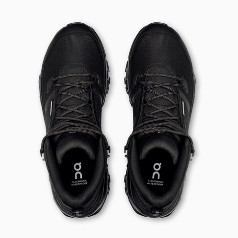On Cloudrock Mid WP Black | Black Women's