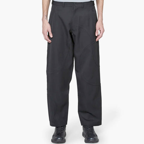 Comme des Garçons SHIRT Curve Panelled Pants Black