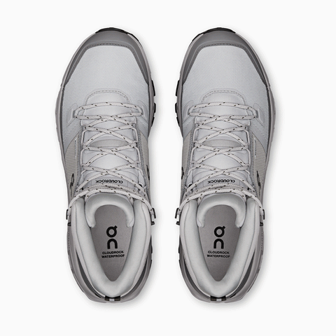 On Cloudrock Mid WP Glacier | Alloy Men's