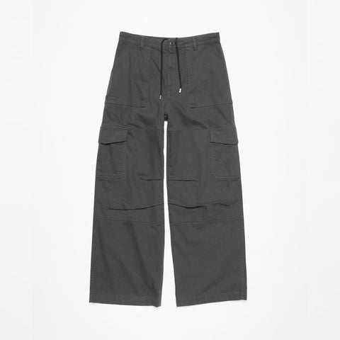 Acne Studios Twill Trousers Dark Grey