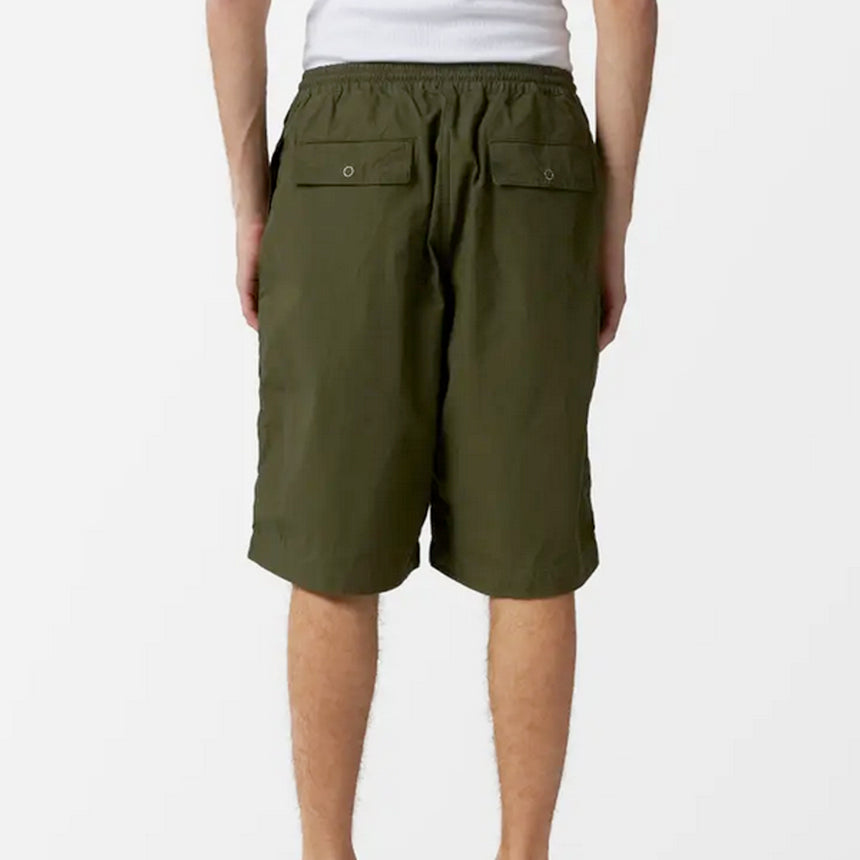 Comme des Garçons HOMME Elastic Waist Side Pockets Shorts Khaki