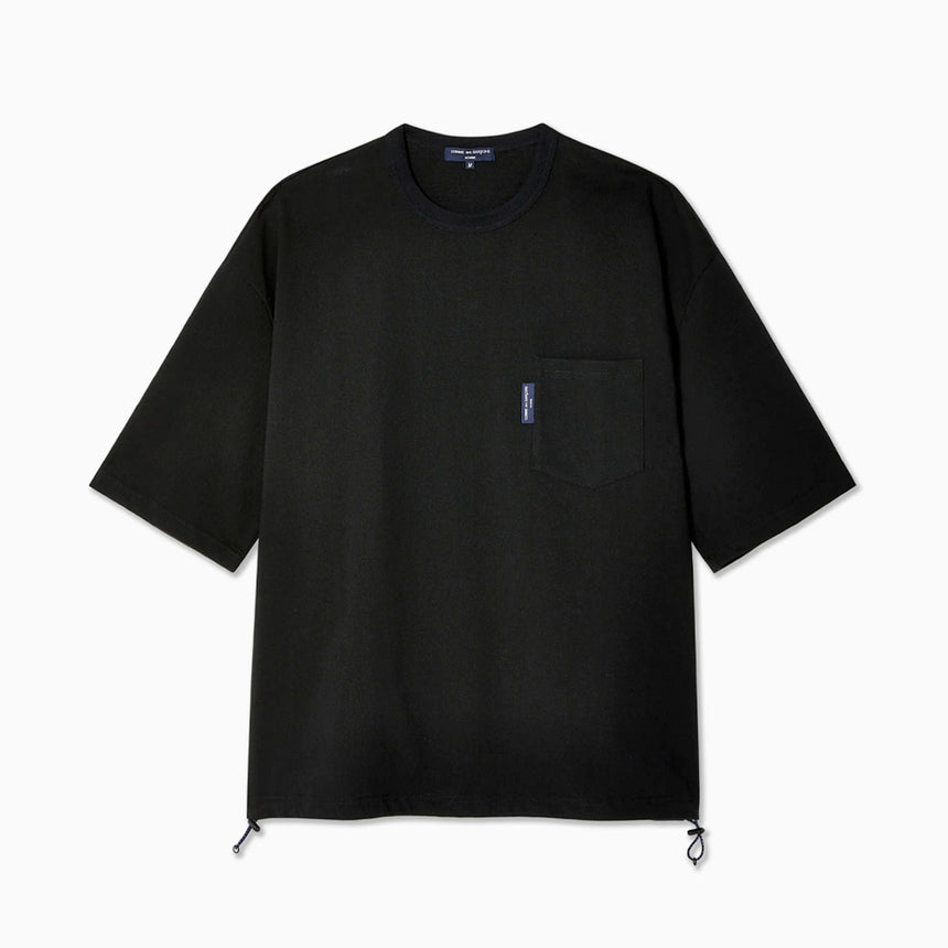 Comme des Garçons HOMME Adjustable Waist Oversize T-Shirt Black