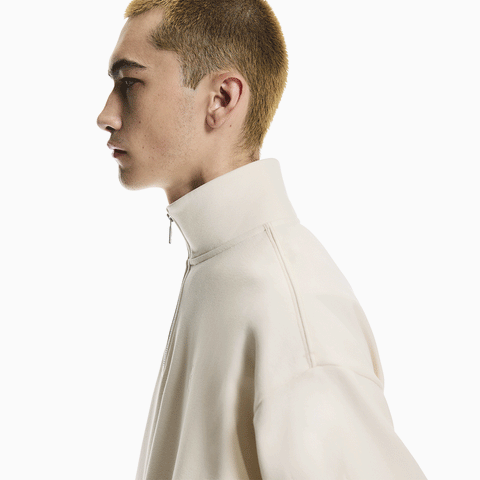 On Men's Club Collective 1/4 Zip Beige