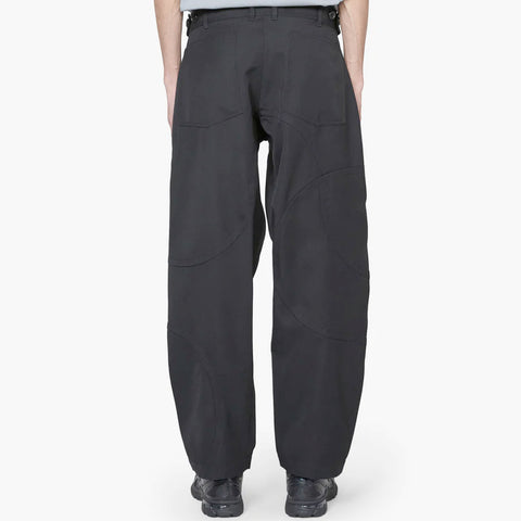 Comme des Garçons SHIRT Curve Panelled Pants Black