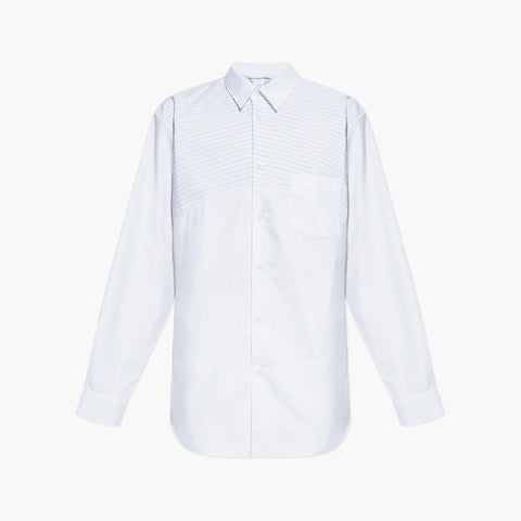 Comme des Garçons SHIRT Pocket Striped Shirt White