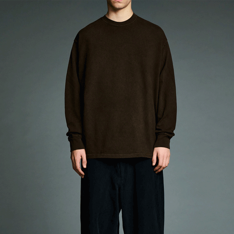 A.PRESSE Vintage L/S T-shirt Black