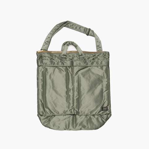 Porter-Yoshida & Co. Tanker 2Way Helmet Bag Sage Green