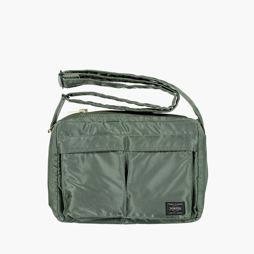 Porter-Yoshida & Co. Tanker Shoulder Bag Large Sage Green