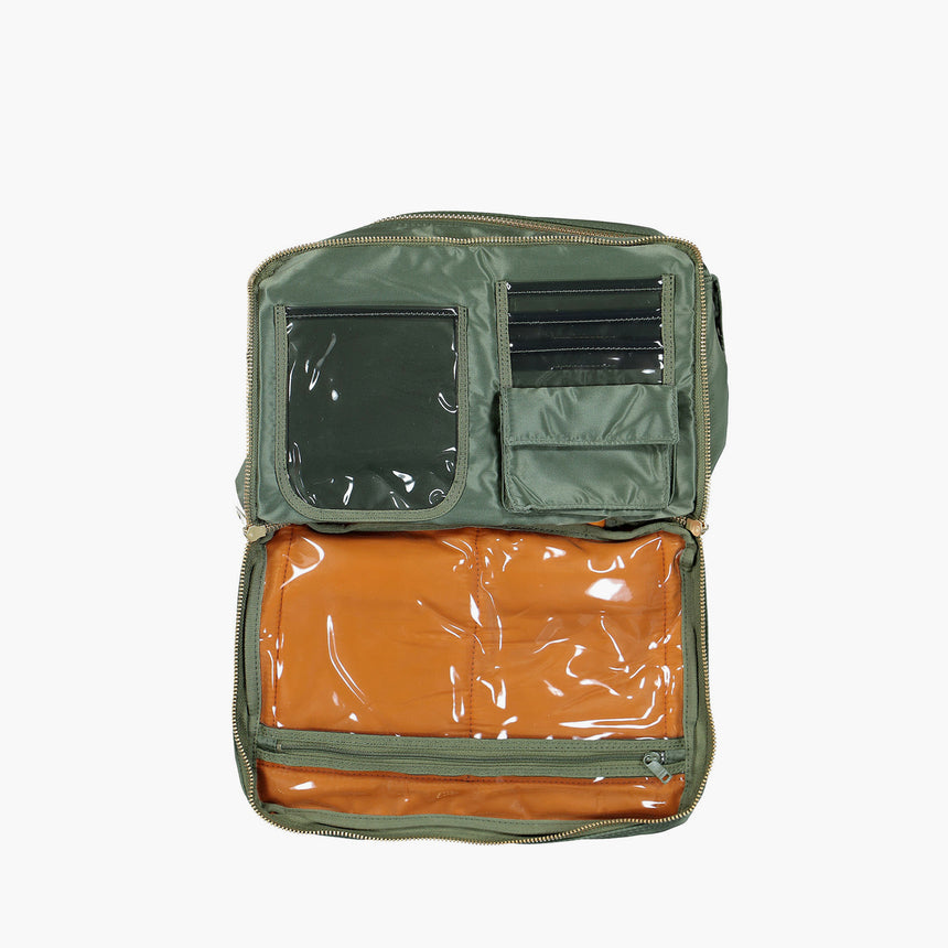 Porter-Yoshida & Co. Tanker Shoulder Bag Large Sage Green