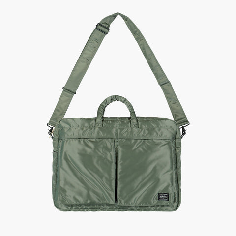 Porter-Yoshida & Co. Tanker 2Way Overnight Briefcase Sage Green