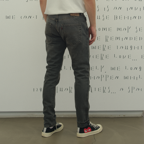 Levi's Vintage Clothing 1966 501 XX Customized Jeans - Washed Charcoal