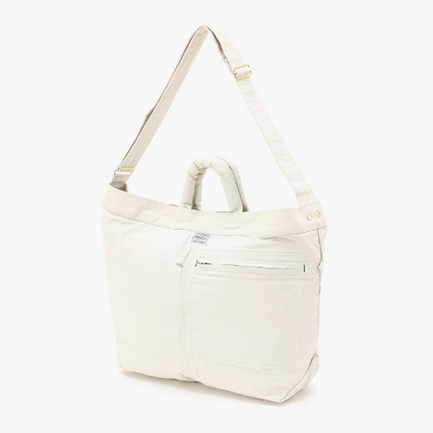 Porter-Yoshida & Co. Mile 2Way Tote Bag Small White