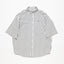 Acne Studios Stripe Button Up Shirt Black / White