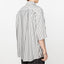 Acne Studios Stripe Button Up Shirt Black / White