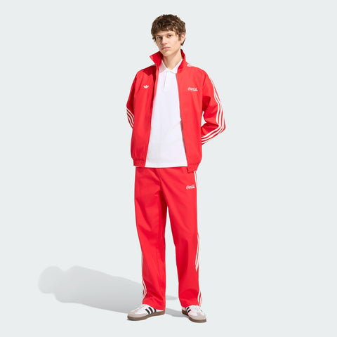 adidas Originals x Coca-Cola Classic Sport Firebird Track Pants Vivid Red