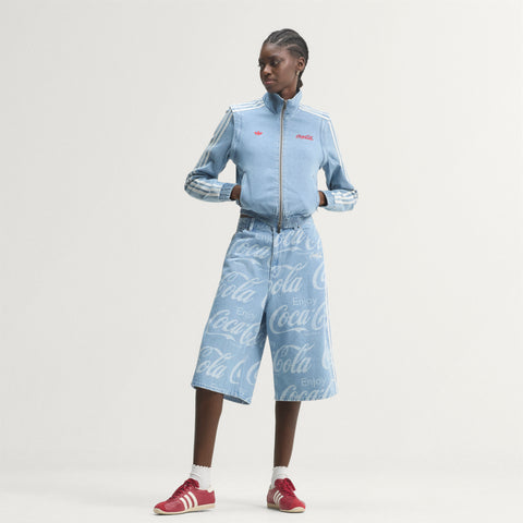 adidas Originals x Coca-Cola Firebird Reg Denim Track Top Light Denim