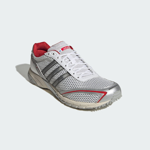 adidas Originals Adizero Adios OG Silver Metallic / Core Black / Better Scarlet