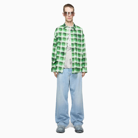 Acne Studios 1981M Baggy Fit Jeans Light Blue