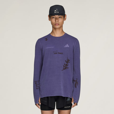 adidas Originals x Song For The Mute Long Sleeve Tee Tech Purple