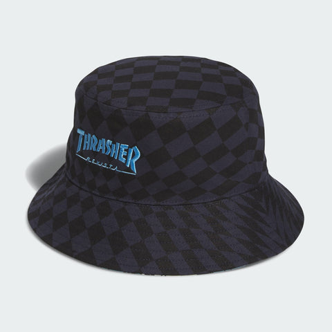 adidas Originals x Thrasher x AFA Argentina Bucket Hat Night Navy / Light Blue