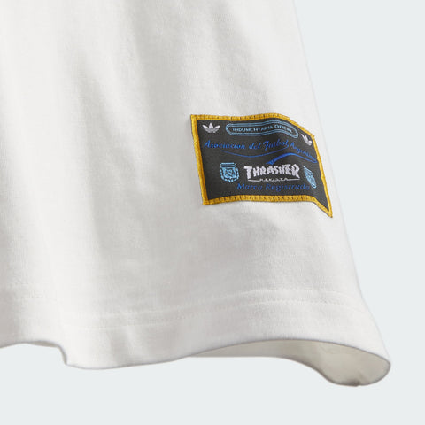 adidas Originals x Thrasher x AFA Argentina Tee Core White