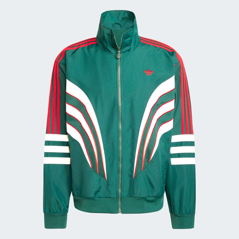 adidas Originals Atlanta Track Top Collegiate Green / Cloud White