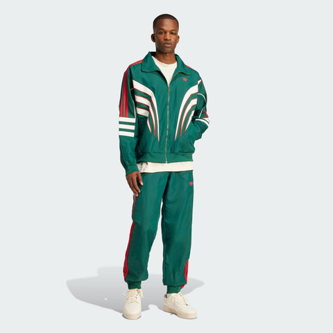 adidas Originals Atlanta Track Top Collegiate Green / Cloud White