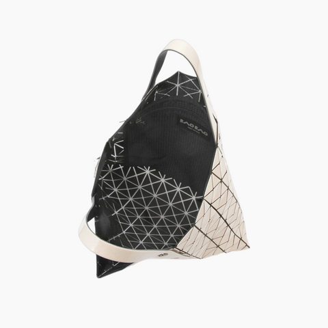 Bao Bao Issey Miyake Prism Shoulder Bag Silver