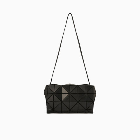 Bao Bao Issey Miyake Carton Matte Shoulder Bag Matte Black