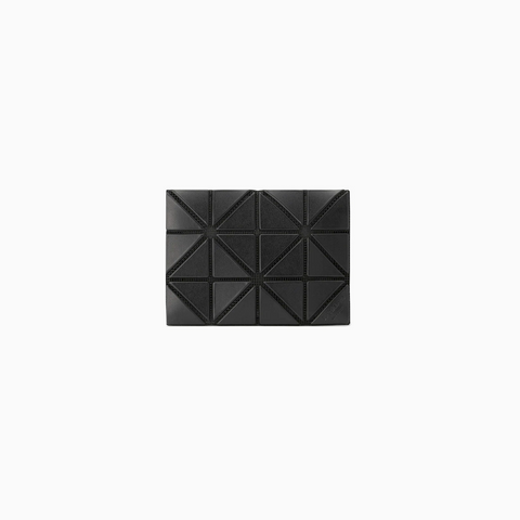 Bao Bao Issey Miyake Card Case Bi-Fold Wallet Matte Black