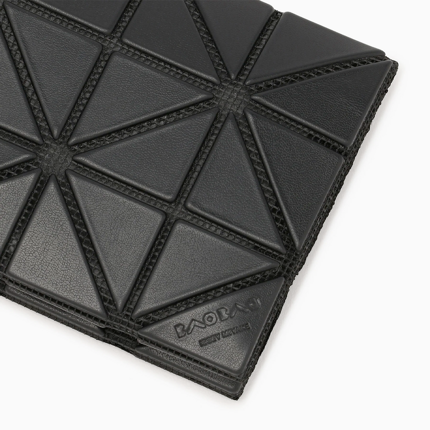 Bao Bao Issey Miyake Card Case Bi-Fold Wallet Matte Black