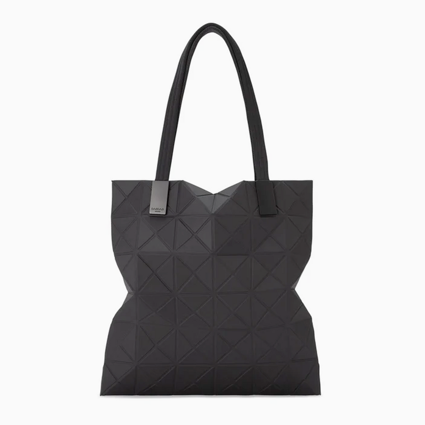 Bao Bao Issey Miyake Saddle Bag One-Tone Crossbody Gunmetal