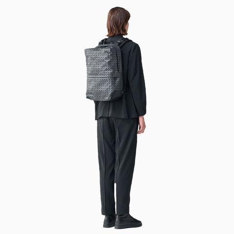 Bao Bao Issey Miyake Liner Reflector Backpack Gunmetal