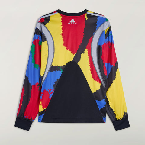 adidas Originals x Brain Dead Long Sleeve Jersey Black / Eqt Yellow