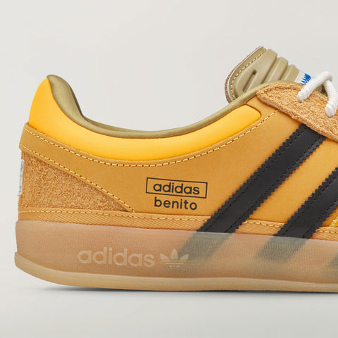 adidas Originals x Bad Bunny Gazelle Indoor Solar Gold / Core Black / Gum