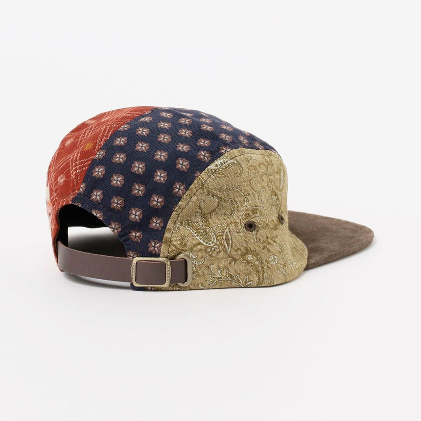 Beams Plus 5 Panel Multi Cap Brown