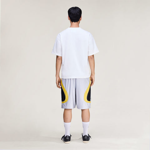 adidas Originals x Brain Dead Shorts Silver Metallic