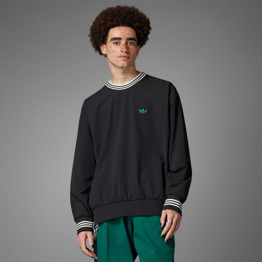 adidas Originals Golf x Rolling Links Round Neck Sweatshirt Black