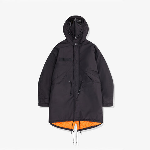 Junya Watanabe MAN x C.P. Company Nylon Goggle Parka Black