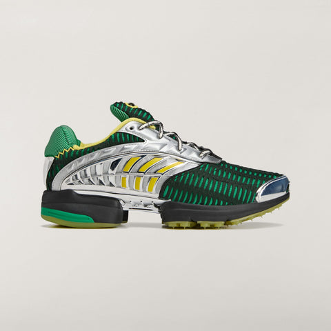 adidas Originals x Brain Dead CLIMACOOL 2 Core Black / Impact Yellow / Silver Metallic