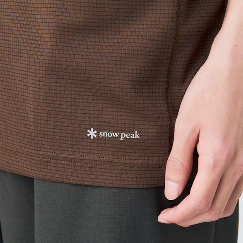 Snow Peak Polartec Power Dry T-Shirt Foliage